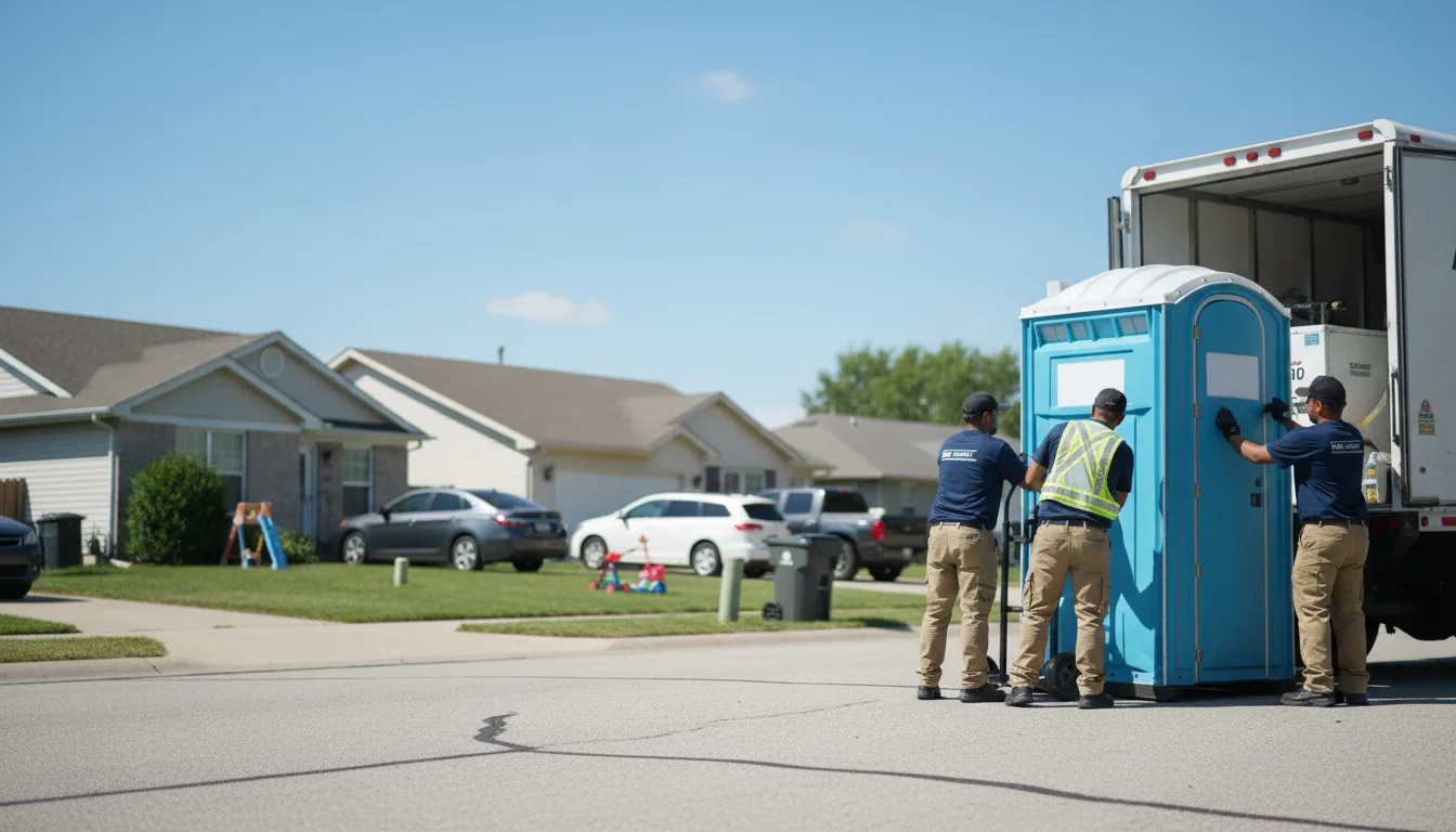 Standard Porta Potty Rentals in Zanesfield, OH near me